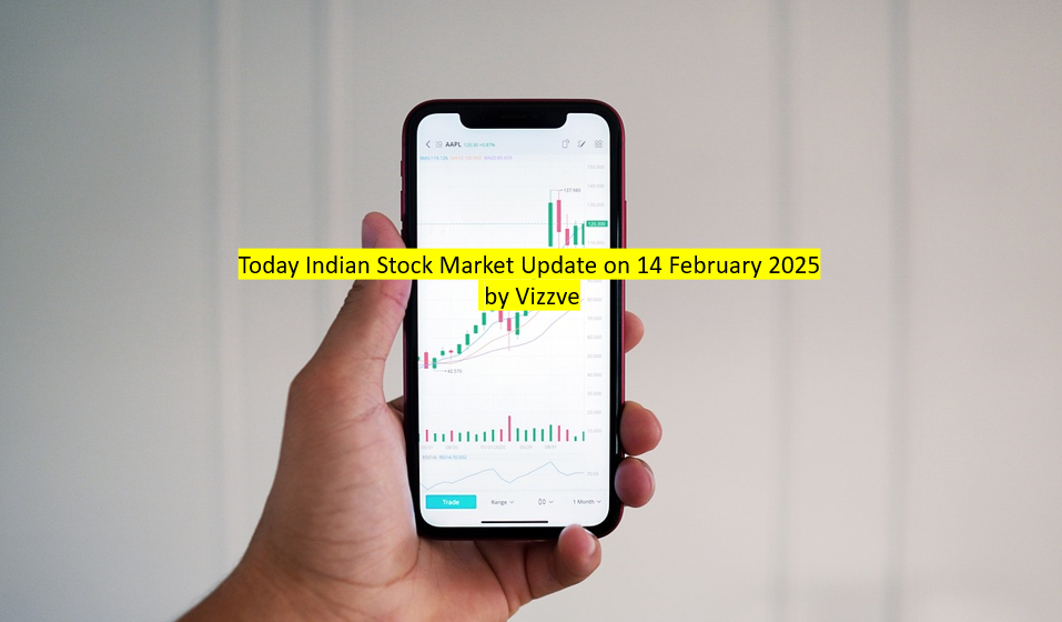 Today Indian Stock Market Update on 14 February 2025 by Vizzve